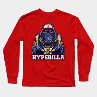 gorilla hyperilla Long Sleeve T-Shirt